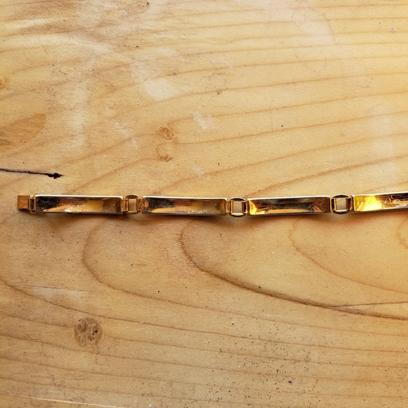 Handpainted Spanish Damascene Vintage Bracelet - Picture 6 of 13